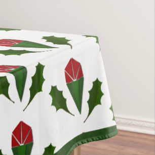 Rote Rosen Elegantes Design Tischdecke
