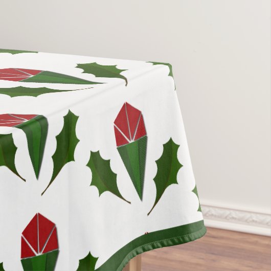 Rote Rosen Elegantes Design Tischdecke (Beispiel)