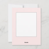 Rote Rosen Feiertagskarte (Rückseite)