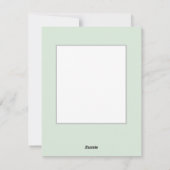 Rote Rosen Feiertagskarte (Rückseite)