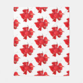 Rote Rosen, Fleecedecke (Vorderseite)