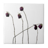 Rote Rosen Fliese (Vorderseite)