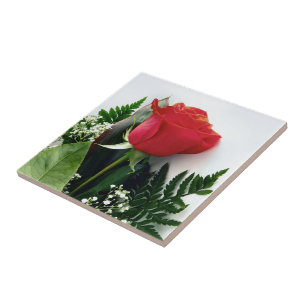 Rote Rosen Fliese