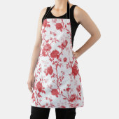 Rote Rosen Florales Brautbad Schürze (InSitu)