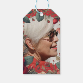 Rote Rosen FOTO Memorial Keepake Sentimental Geschenkanhänger