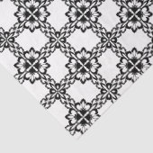 Rote Rosen für Schwarz-Weiß-Papiere Seidenpapier (Detail)