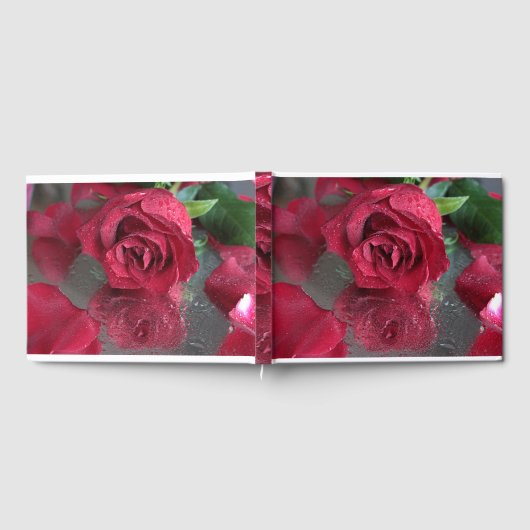 Rote Rosen Gästebuch (Voll)