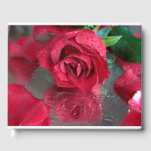 Rote Rosen Gästebuch (Vorderseite)