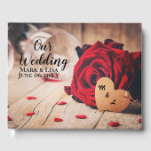 Rote Rosen Gästebuch (Vorderseite)