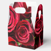 Rote Rosen Geschenkschachtel (Geöffnet)