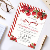 Rote Rosen glücklich, immer nach der Hochzeitseinl Einladung