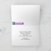 Rote Rosen glücklich Muttertagskarte Karte (Innenseite)