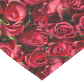 Rote Rosen Großer Tischläufer (Ecke)
