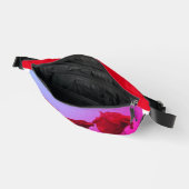 Rote Rosen Gürteltasche (Offen)