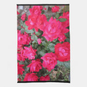 ROTE ROSEN Handtuch (Vertikal)