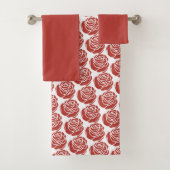 Rote Rosen - HandtuchSet Badhandtuch Set (Insitu)