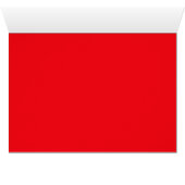 Rote Rosen Herz I Bling Wedding Card (Innenansicht Horizontal (Unten))