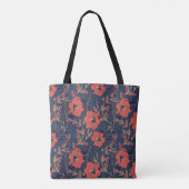 Rote Rosen Hintergrundbeleuchtung Tasche (Rückseite)