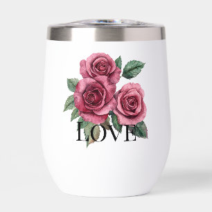 Rote Rosen Hochzeit bei floraler Liebe