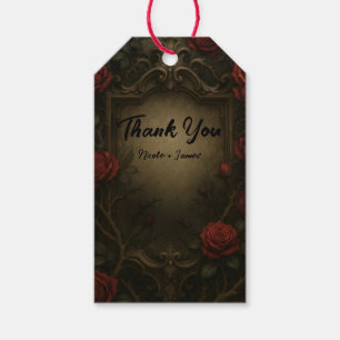 Rote Rosen Hochzeit Gothic Barock Crimson Thorn Geschenkanhänger