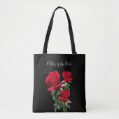 Rote Rosen Hochzeit Mütter Tasche Geschenktasche (Vorderseite)