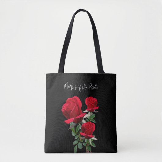 Rote Rosen Hochzeit Mütter Tasche Geschenktasche (Vorderseite)