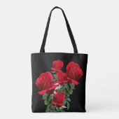Rote Rosen Hochzeit Mütter Tasche Geschenktasche (Rückseite)