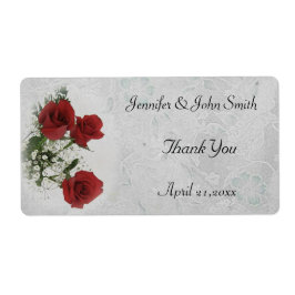 Rote Rosen Hochzeit Vielen Dank