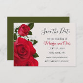 Rote Rosen Hochzeiten speichern das Datum Save The Date (Vorne/Hinten)