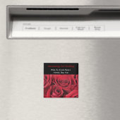 Rote Rosen Hochzeitsszenario speichern Magnet (In Situ (Geschirrspüler))