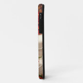 Rote Rosen Hochzeitstorte Case-Mate iPhone Hülle (Hinten/Links)