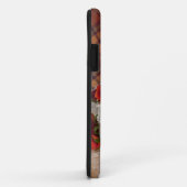 Rote Rosen Hochzeitstorte Case-Mate iPhone Hülle (Hinten/Rechts)