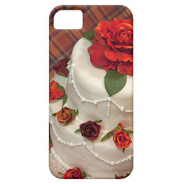 Rote Rosen Hochzeitstorte Case-Mate iPhone Hülle