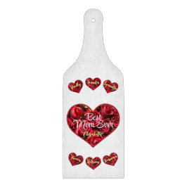 Rote Rosen Hübsch Blumen Moderne Elegante Mütter T Schneidebrett