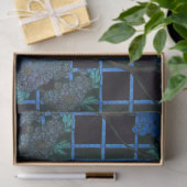 ROTE ROSEN IN DER NACHT, SCHÖNHEIT SCHÖNES MONOGRA SEIDENPAPIER (Geschenk)