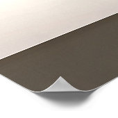 Rote Rosen in Vase Art Deco Abstrakte Kunst Poster (Ecke)