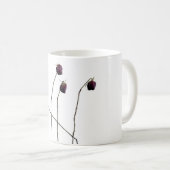 Rote Rosen Kaffeetasse (VorderseiteRechts)