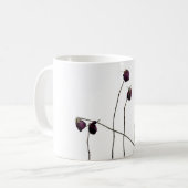 Rote Rosen Kaffeetasse (Vorderseite Links)