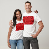 Rote Rosen Kaleidoskop: Happy Valentine's Day Art T-Shirt (Unisex)
