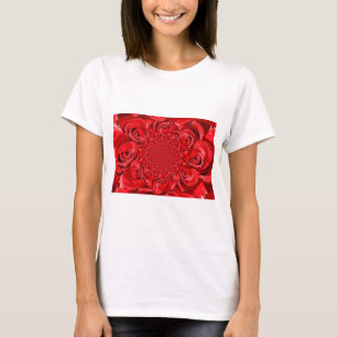 Rote Rosen Kaleidoskop: Happy Valentine's Day Art T-Shirt