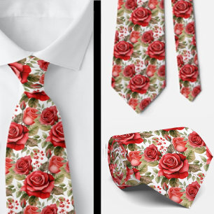 Rote Rosen Klassische formelle Krawatte