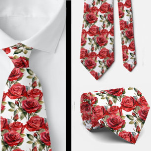 Rote Rosen Klassische formelle Krawatte