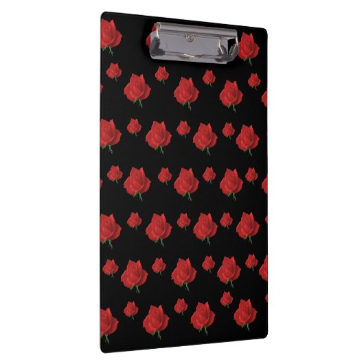 Rote Rosen Klemmbrett (Rechts)