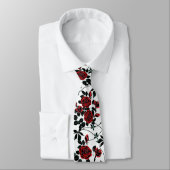 Rote Rosen. Krawatte (Gebunden)
