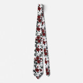 Rote Rosen. Krawatte (Vorderseite)