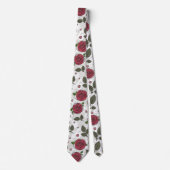 Rote Rosen Krawatte (Vorderseite)