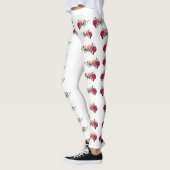 Rote Rosen Leggings (Links)