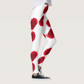 rote Rosen Leggings (Rechts)