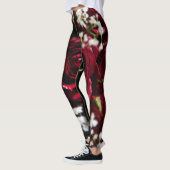 Rote Rosen Leggings (Links)