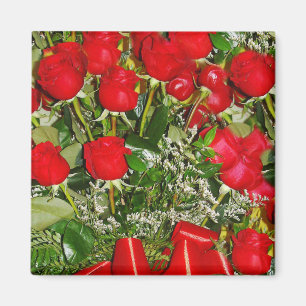Rote Rosen_ Magnet